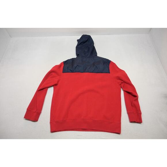 Nautica Hoodie Jacket Snap Neck Sailing Red Long Sleve Size XL - Picture 11 of 11